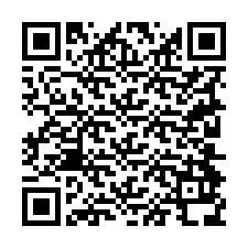 Código QR para número de teléfono +19204938294