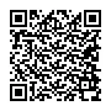 QR Code สำหรับหมายเลขโทรศัพท์ +19204938477