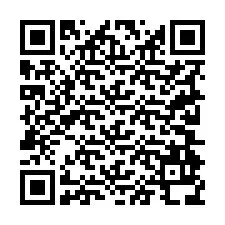 QR-code voor telefoonnummer +19204938538