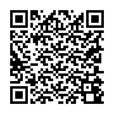 QR-kood telefoninumbri jaoks +19205040019