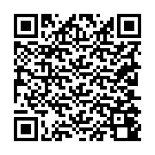 QR Code pour le numéro de téléphone +19205040199