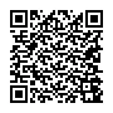 Código QR para número de teléfono +19205041877