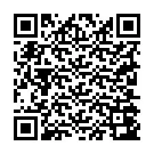 QR kód a telefonszámhoz +19205043894