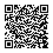 QR-koodi puhelinnumerolle +19205046921