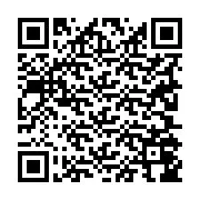 Código QR para número de teléfono +19205046922