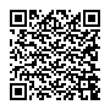 QR-koodi puhelinnumerolle +19205049822