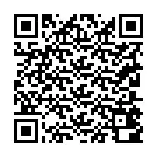 QR-код для номера телефона +19205400441