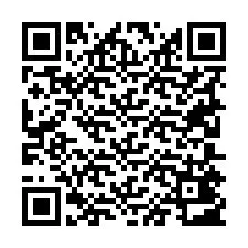 Código QR para número de telefone +19205403213