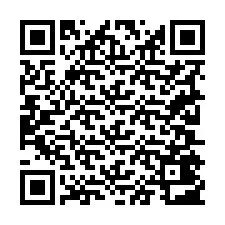 Kode QR untuk nomor Telepon +19205403979