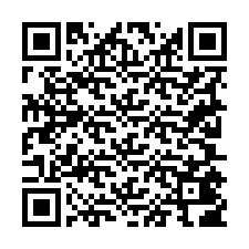 QR kód a telefonszámhoz +19205406129