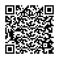 QR Code สำหรับหมายเลขโทรศัพท์ +19205409122