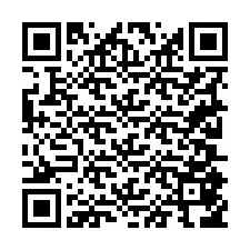 Código QR para número de teléfono +19205856379