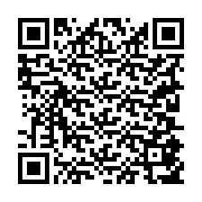 QR-koodi puhelinnumerolle +19205857174