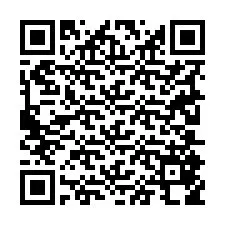 QR kód a telefonszámhoz +19205858692