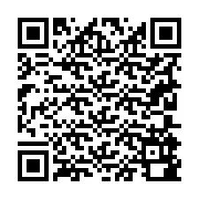 QR-koodi puhelinnumerolle +19205980605