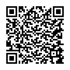 Código QR para número de teléfono +19205986189