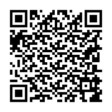 Codice QR per il numero di telefono +19205986455