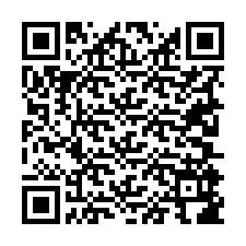 QR-code voor telefoonnummer +19205986633