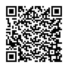 QR kód a telefonszámhoz +19206567098