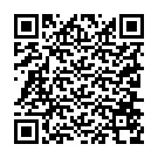 QR kód a telefonszámhoz +19206578768