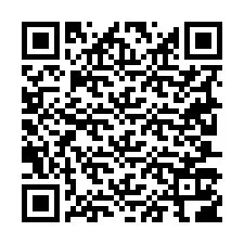 QR kód a telefonszámhoz +19207106996