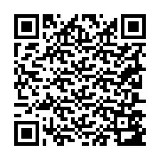 QR-koodi puhelinnumerolle +19207583259