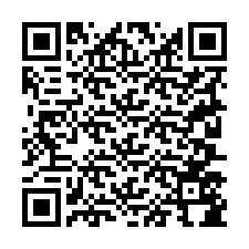 QR kód a telefonszámhoz +19207584770