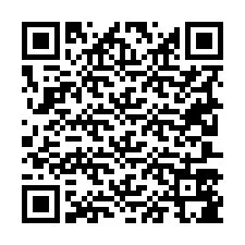 Codice QR per il numero di telefono +19207585813