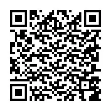 Codice QR per il numero di telefono +19207586116