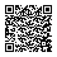 電話番号のQRコード +19207589710