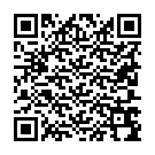 QR Code pour le numéro de téléphone +19207694407