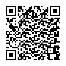 QR-koodi puhelinnumerolle +19207698044