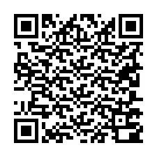 QR Code สำหรับหมายเลขโทรศัพท์ +19207700213