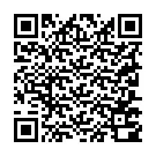 QR Code สำหรับหมายเลขโทรศัพท์ +19207700758