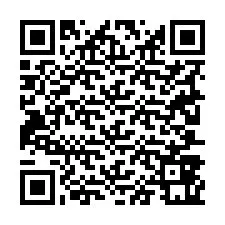 QR-koodi puhelinnumerolle +19207861992