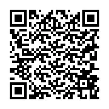 QR-koodi puhelinnumerolle +19207869710