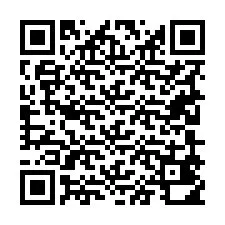 QR kód a telefonszámhoz +19209410017