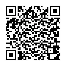 QR kód a telefonszámhoz +19209410812