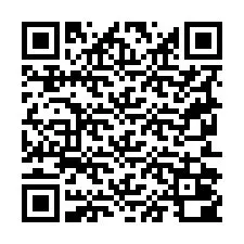 QR Code pour le numéro de téléphone +19252000000