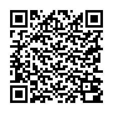 QR Code pour le numéro de téléphone +19252000014