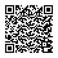 QR-koodi puhelinnumerolle +19252000035