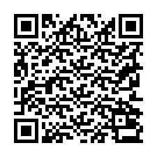 Código QR para número de teléfono +19252033601