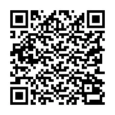 QR kód a telefonszámhoz +19252033608