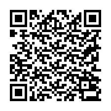 Kod QR dla numeru telefonu +19252033611