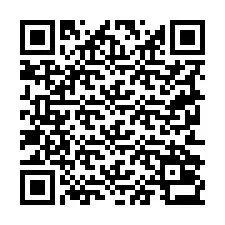 QR kód a telefonszámhoz +19252033614