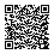 QR-code voor telefoonnummer +19252042078