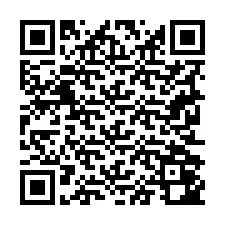 QR kód a telefonszámhoz +19252042395