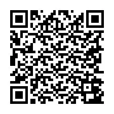 QR-Code für Telefonnummer +19252043836