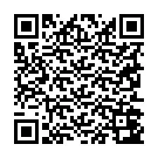 QR-Code für Telefonnummer +19252043842