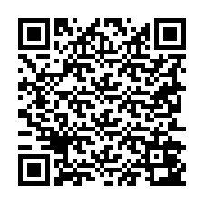 QR-code voor telefoonnummer +19252043846